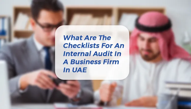 What Are The Checklists For An Internal Audit In A Business Firm In UAE